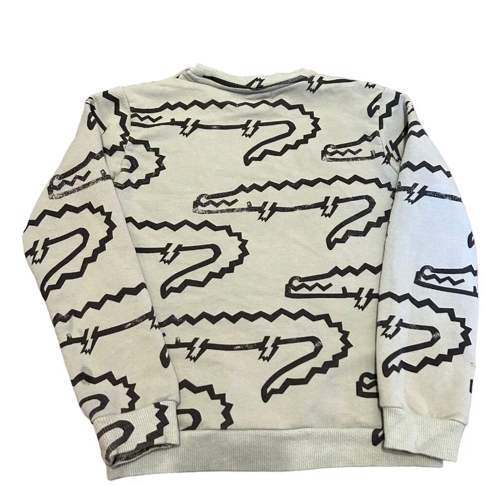In.Max All Over Novelty Crocodile Print Kids Shirt 130